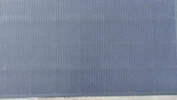 Waterproofing test of flexible panels for yachts