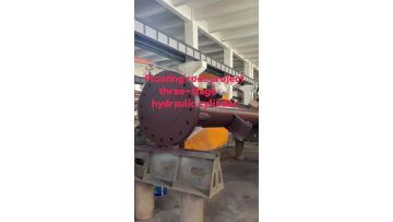 Floating roof project three-stage hydraulic cylinder