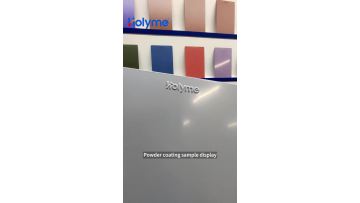 Powder coating sample display 4
