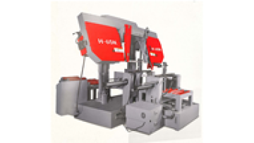 Horizontal band saw CNC rotary 45  90 degrees metal cutting band sawing machine1