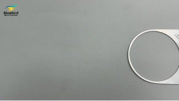 Precision metal laser cutting machine processes metal speaker mesh