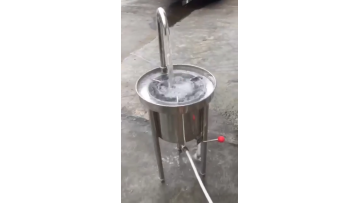 Commercial Water pressure rice washing machine Stainless Steel rice washer1