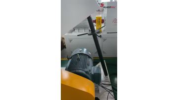 Big capacity waste PVC pipe  crusher