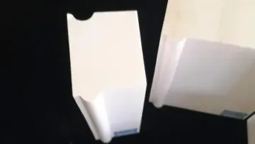 Thickness 40-60mm Ball Mill Wear Resistant Liners / Alumina Ceramic Lining Brick with Interlocking1