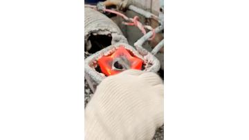 HF welding mulcher teeth almost done