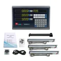 High Precision Level Measuring Instrument Complete 3 Axis Dro Set/Kit with 3 Pcs 1U Linear Glass Scales for Mill/Lathe Machine