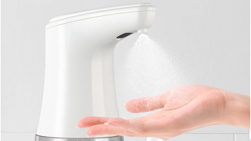 Touchless Soap Dispenser Automatic Soap Pump Battery Operated Hand Sanitizer Dispenser for Kitchen, Bathroom and Shower1