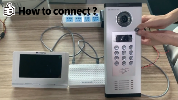 Professional Technology Intelligent Life Visual Doorbell For Apartment Community Access Control System1