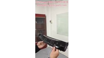 Plastic Display Panel for Washing Machine Control