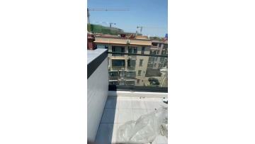 Installation of glass railings