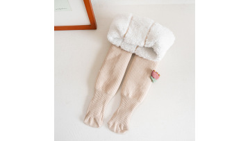 Winter girls' bottom pantyhose