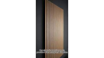 Our slatted acoustic panelsprovide both beauty and function
