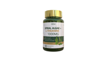 Spiral Algae L-Theanine Colon Cleanse Hard Capsules for Weight Loss1