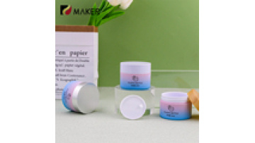 Wholesale 10oz Double Wall Cosmetic Jars with Spatula Spoon Lid1