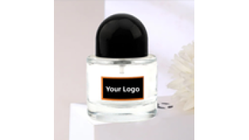 Hot Sale Emtpy Round Perfume Bottle 30ml 50ml 100ml Customizable Logo Clear Glass Perfume Bottle1