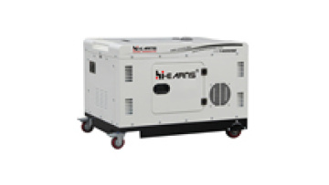 High quality AC three phase diesel engine silent 10kva portable generator1