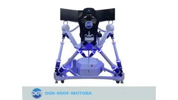 Newly 6 Degrees of Freedom Platform for Game Racing Fight Vr Dynamic Simulator for Wholesale Price1