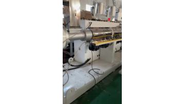PE pipe scarp recycling pelletizing machinery 