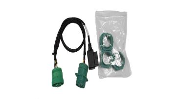 OBDII 16Pin Male to 9Pin Female Heavy Duty Truck Diagnostic Adapter Harness