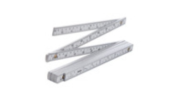 CJ-5038-1 Woodworking 1 m 52m Folding Ruler Construction Measurement Drawing Ruler Wood Multifunctional Folding Ruler Color1
