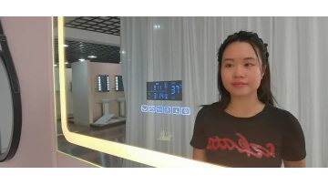 Display Of Touch Screen Smart Mirror