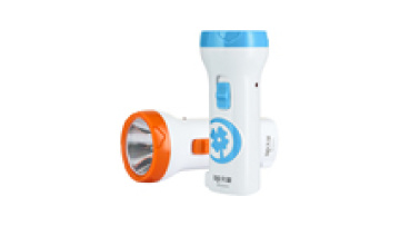 DP China Manufacturer Long Distance Security Flashlight Mini Rechargeable Plastic Torch Light1