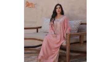 Uni Customization Abaya Dubai Dress Muslim Applique Batwing Sleeve Casual Loose Moroccan Kaftan Women's Jalabiya Ramadan1