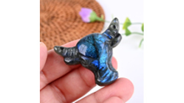 Wholesale Spirit Crystal Healing Stone Labradorite Carving Crystal Butterfly Seahorse fairy Skulls1