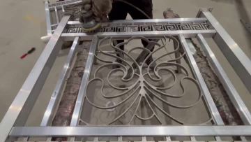 Aluminium railings
