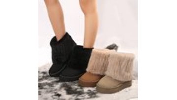 Fashionable Ankle Snow Boots: Warmth, Style, and Durability1