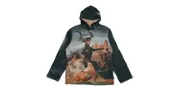 OEM Oversized Fashion Custom Print Streetwear Tapestry Sweatshirt Pullover Blanket Woven Tapestry Hoodie1