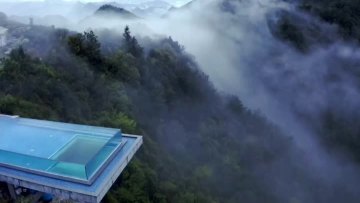 Acrylic swimming pool panan