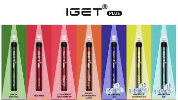 IGET PLUS 1200puffs disposable e-cigarette vape pen