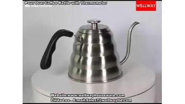 Pour Over Coffee Kettle with Thermometer.mp4