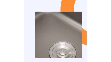 Non Stick Kitchen Sink Etching Nano Single Bowl Stainless Steel Sink1
