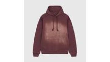 Wholesale Custom  High Quality Street Wear Fashion Over Size Men S Acid Washed Blank Hoodie For Men1