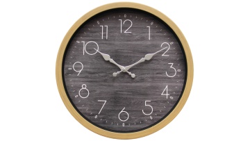 Timeless Minimalist Black Wall Clock (16