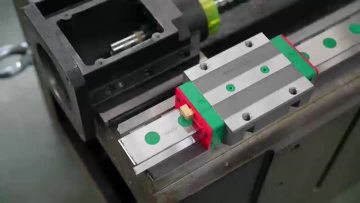 Details of CNC machining center