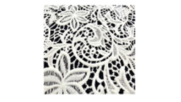 Simple Atmospheric Water Soluble Embroidered Lace Wedding Evening Dress 2024 Explosive White Embroidery Fabrics Mesh Fabric Roll1