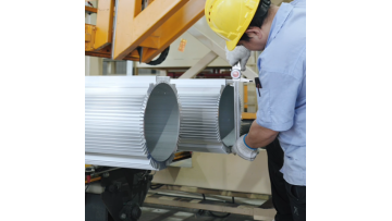 Aluminum profile for motor casing