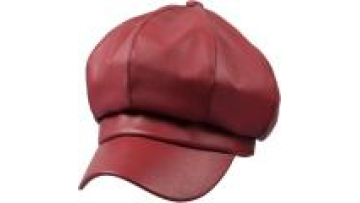Leather painter hats for women