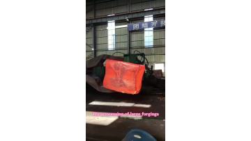 Processing of large forgings
