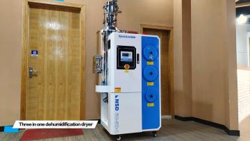 Three-in-one Dehumidifying Dryer for industrial plastics
