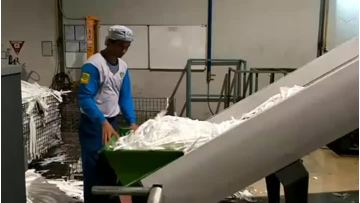 Strand Pelletizing wet cutting