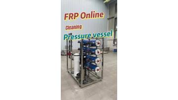 FRP Online Cleaning Pressure Vessel