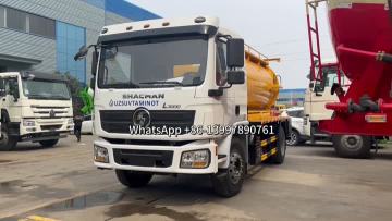 Sewer vacuum truck