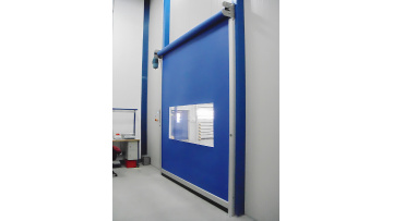Quick zipper door