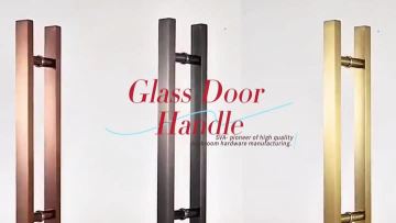 H handle center to center tubular pull handles