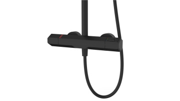 Black Shower Faucet Set - DL-08510