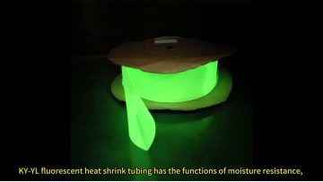 Luminous heat shrink tubes